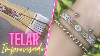 🌺Como hacer unas PULSERAS con delicas MIYUKI sin telar [upl. by Elvin]