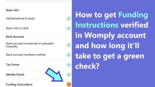 Womply Funding Instructions is not checked What does it mean and what to do about it [upl. by Ennairod540]