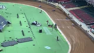 British Speedway GP race Cardiff 2022 Zmarzlik Bewley Woffinden [upl. by Anirual]