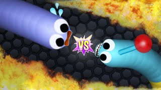 Slitherio Epic Small Snake Vs Longest Snake Trolling Kill In Slitherio Slitherio Funny Moments [upl. by Nohs595]