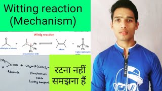 Wittig reaction mechanism in hindi [upl. by Dalury]