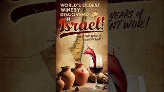 Worlds Oldest Winery Found in Israel history israel [upl. by Sclater]