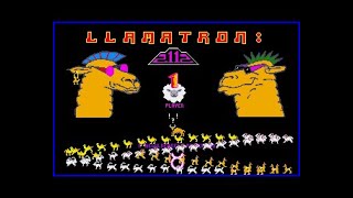 Llamatron 2112  Amiga Game Jeff Minter  Llamasoft [upl. by Esirahc154]