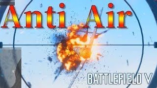 【BF5】地上から航空機を落としまくる動画AntiAircraft Moments【BFV】 [upl. by Nauqed]