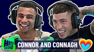 Love Islands Connor and Connagh Spill The Tea On Sophie And True Love  Hits Radio [upl. by Nehtan49]