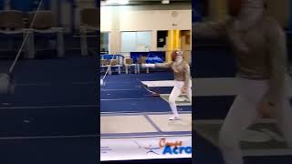 Counterattack to Head fencing sabre [upl. by Pace601]