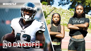 Darren Sproles’ Daughters Are DOMINANT Track Stars🏃‍♀️ [upl. by Petrina]