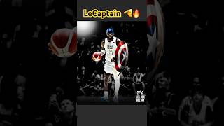 LeCaptain America saves the day once again 🫡🔥lebronjames shorts [upl. by Ahseital]