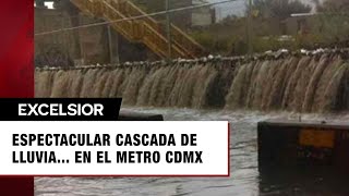 Caos en el Metro CDMX Cascada en Línea A del Metro CDMX [upl. by Meehaf]