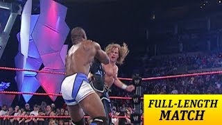 FULLLENGTH MATCH  Raw  Shawn Michaels vs Shelton Benjamin [upl. by Dreeda]