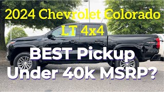 2024 Chevrolet Colorado LT 4x4 The BEST Midsize Pickup Under 40k MSRP [upl. by Enamrahs724]