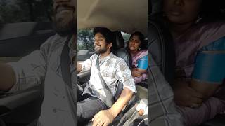 Car la போட்ட பாட்டு எனக்கு நானே வெச்சிகிட்ட வேட்டு 🤦😜 Vinoth Iswarya shorts [upl. by Ameluz28]