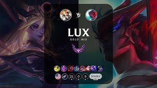 Lux Mid vs Yone  NA Master Patch 147 [upl. by Furgeson491]