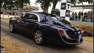 £13m Rolls Royce Sweptail FIRST DRIVING SHOTS [upl. by Seni]