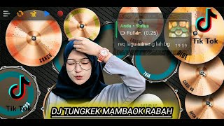 DJ MAMBAOK RABAH REALDRUM COVER [upl. by Cryan308]