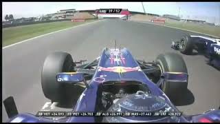 Sebastian Vettel overtake on Nico Hulkenberg British GP 2010 [upl. by Hesta761]