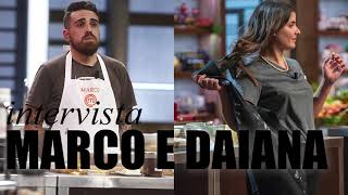 MasterChef Italia 10 parlano gli eliminati Marco e Daiana [upl. by Mikkel690]