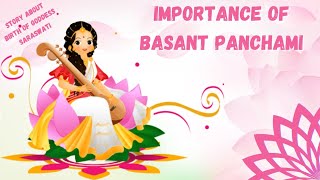 Importance of Basant Panchami  Vasant Panchami  Saraswati puja 2024  The story of Saraswati puja [upl. by Amling]