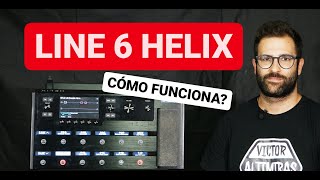 LINE 6 HELIX REVIEW ESPAÑOL  Line 6 helix tutorial español DEMO HELIX FLOOR  LT RACK [upl. by Ander]