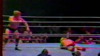 Bob Backlund vs Greg Valentine WWF title held up 10191981 part 23 [upl. by Ainer]