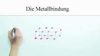 Die Metallbindung leicht erklärt  Chemie  Allgemeine und anorganische Chemie [upl. by Jamal975]