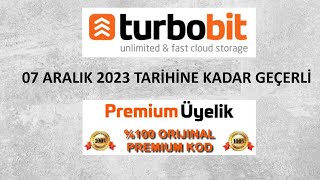 Turbobit Premium Hesap 19 Kasım 2023 [upl. by Ajaj786]