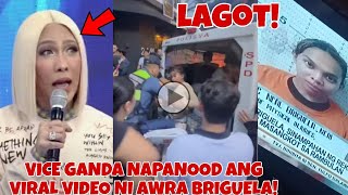 AWRA BRIGUELA NAGWALA ISSUE FULL VIDEO❗VICE GANDA NAPANOOD ang VIDEO ni AWRA LAGOT [upl. by Tallbott]