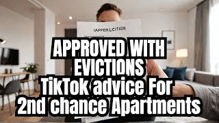 Get Approved for Apartments with evictions TikTok advice for bad credit Cheat landlord rental games [upl. by Hueston]