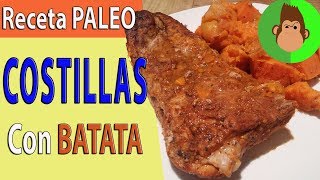 🍖🍠Receta COSTILLAS con BONIATO  Al horno [upl. by Brok139]