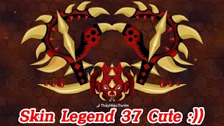 Evowarsio 611  Skin Legend của Lv 37 [upl. by Rey715]