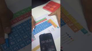 kya Sakshi Mam challenge jeetegi 30 sec में पूरी Periodic table shorts jee challenge chemistry [upl. by Peacock]