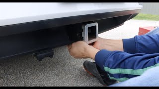 fixing a tow bar  vw passat [upl. by Nerrol795]