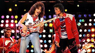 Michael Jackson  Beat It Solos Through The Years Van Halen Jennifer Batten Orianthi [upl. by Nele]