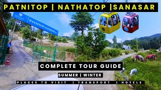 Patnitop  How to Plan Patnitop Tour  Katra to Patnitop By Road  Patnitop Snowfall Time [upl. by Harima90]