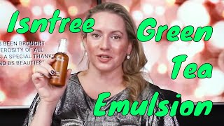 Isntree Skincare 🍃🌱 Green Tea Fresh Emulsion Review amp How to Use Suggestions [upl. by Lenaj]