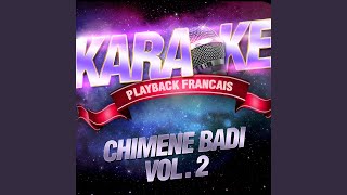 Le Mot Fin — Karaoké Playback Avec Choeurs — Rendu Célèbre Par Chimène Badi [upl. by Dlaregztif454]