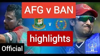 Bangladesh vs Afghanistan match full highlights asia cup 2018  Afg vs Ban [upl. by Giardap]