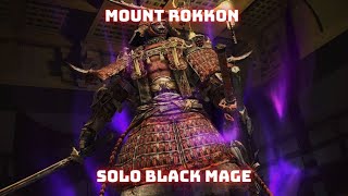 Mount Rokkon Solo Black Mage Left Path [upl. by Lange]