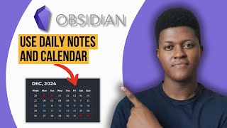 How To Use Daily Notes and Calendar in Obsidian for high productivity [upl. by Eerok]