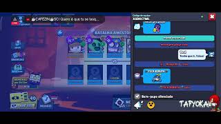 Brawl Stars 47000K  X1 COM CHAT  ao vivo no TWITCH tbm QUARTOU bb passe grátis some pontos [upl. by Aisat]