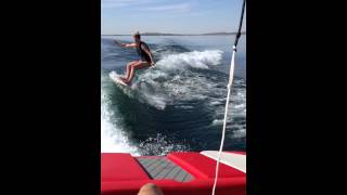 Mastercraft X30 Wake Surfing [upl. by Nemlaz]