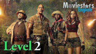 Top 10 Sustantivos en Inglés en Jumanji 2017  Nivel 2  Aprender Inglés con Películas [upl. by Nyla797]