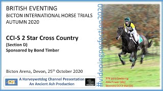 Bicton International Horse Trials CCIS 2 Star Cross Country D [upl. by Johannessen]