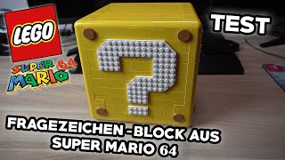 FragezeichenBlock aus Super Mario 64 im VideoTest – NostalgieFlash [upl. by Berry]