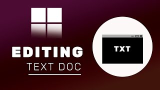 How Text Editing With Windows CMD [upl. by Nuhsal]