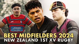 The best midfielders in New Zealand schoolboy rugby 2024 [upl. by Siberson]