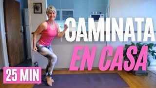 CAMINAR en CASA para Perder Peso  25 Minutos  Cuerpo Activo TV [upl. by Rotkiv]