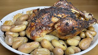 Poulet rôti au miel citron et aux épices 🍗🍋 [upl. by Irol294]