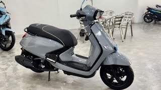 SYM Tuscany 150 2024  Nardo Grey Walkaround [upl. by Aibara976]