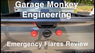 Garage Monkey Engineering Emergency Road Flares Full Review [upl. by Hourihan]